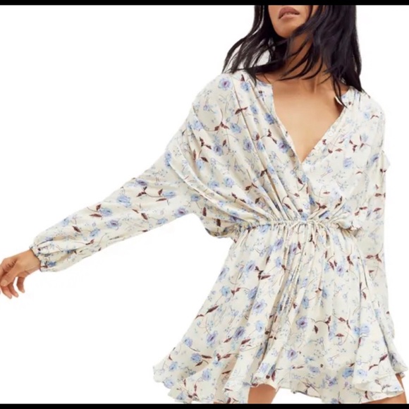Free people flower fields mini dress - Picture 4 of 9